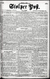 Stolper Post Nr. 78/1901