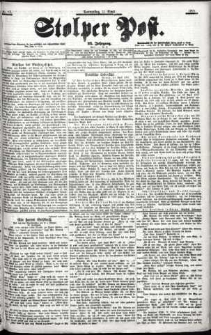 Stolper Post Nr. 83/1901