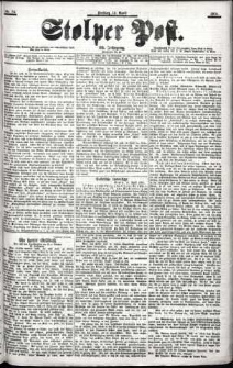 Stolper Post Nr. 84/1901