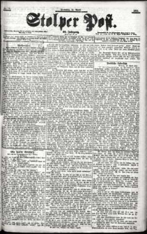 Stolper Post Nr. 86/1901