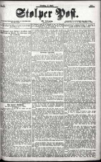 Stolper Post Nr. 87/1901