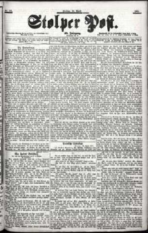 Stolper Post Nr. 90/1901