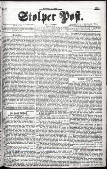 Stolper Post Nr. 92/1901