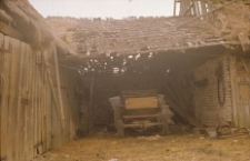 Bryczka paradna w zagrodzie M. Dery - Starkowa Huta