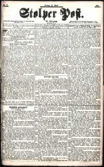 Stolper Post Nr. 96/1901