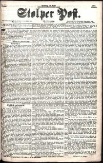 Stolper Post Nr. 98/1901