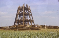 Rozbiórka wiatraka holenderskiego z 1876 roku - Brusy