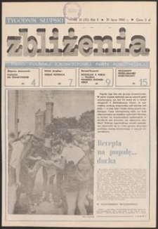 Zbliżenia : tygodnik społeczno-polityczny, 1980, nr 31