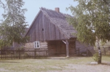 Fragment zabudowy zabytkowej Kaszubskiego Parku Etnograficznego - Wdzydze KPE