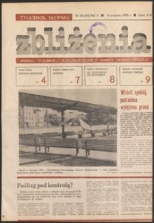 Zbliżenia : tygodnik społeczno-polityczny, 1980, nr 36