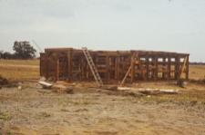 Odbudowa zrębowo-szkieletowego dworku z XVIII wieku - Wdzydze KPE