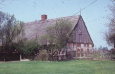 Szkieletowa chałupa osadnika niemieckiego z XIX wieku - Zawada