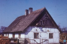 Chałupa szkieletowa z I poł. XIX wieku z przebudowanym dachem wyczółkowym - Nadole