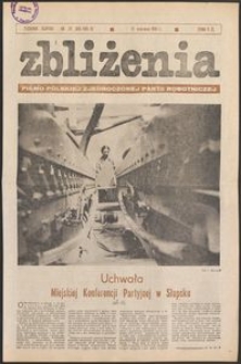 Zbliżenia : tygodnik społeczno-polityczny, 1981, nr 24