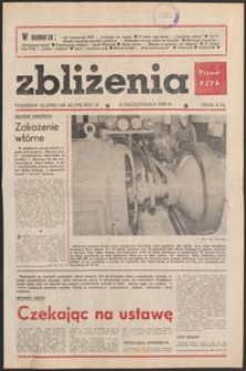 Zbliżenia : tygodnik społeczno-polityczny, 1981, nr 42