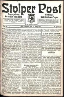 Stolper Post. Tageszeitung für Stadt und Land Nr. 68/1927