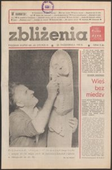 Zbliżenia : tygodnik społeczno-polityczny, 1981, nr 43