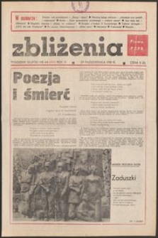 Zbliżenia : tygodnik społeczno-polityczny, 1981, nr 44
