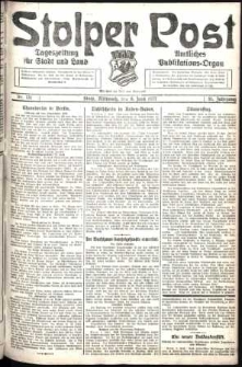 Stolper Post. Tageszeitung für Stadt und Land Nr. 131/1927