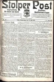 Stolper Post. Tageszeitung für Stadt und Land Nr. 144/1927