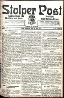 Stolper Post. Tageszeitung f&uuml;r Stadt und Land Nr. 148/1927