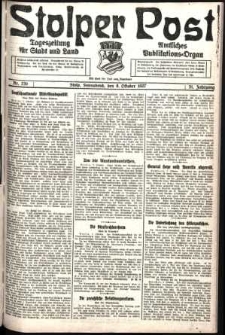 Stolper Post. Tageszeitung für Stadt und Land Nr. 236/1927