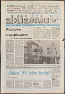Zbliżenia : tygodnik społeczno-polityczny, 1983, nr 28