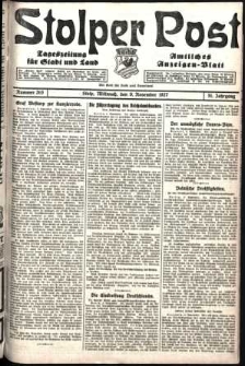 Stolper Post. Tageszeitung für Stadt und Land Nr. 263/1927