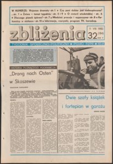 Zbliżenia : tygodnik społeczno-polityczny, 1983, nr 32
