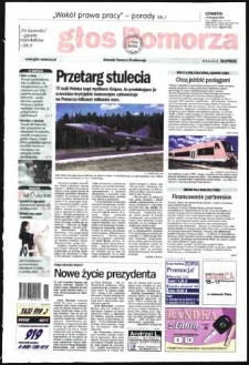 Głos Pomorza, 2002, listopad, nr 265