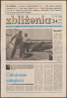 Zbliżenia : tygodnik społeczno-polityczny, 1983, nr 34