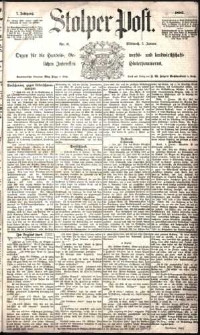 Stolper Post Nr. 2/1883