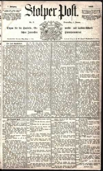Stolper Post Nr. 3/1883