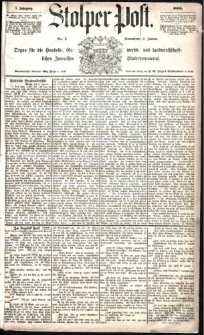 Stolper Post Nr. 5/1883