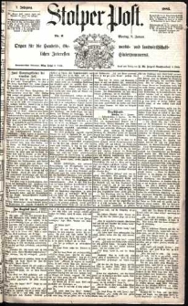 Stolper Post Nr. 6/1883