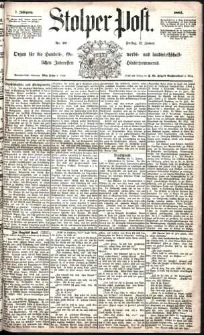 Stolper Post Nr. 10/1883
