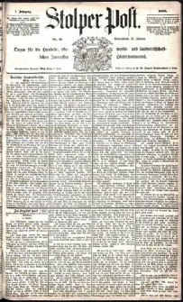 Stolper Post Nr. 11/1883
