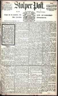 Stolper Post Nr. 18/1883