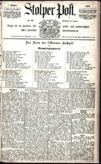 Stolper Post Nr. 20/1883