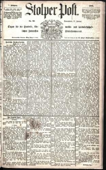 Stolper Post Nr. 23/1883