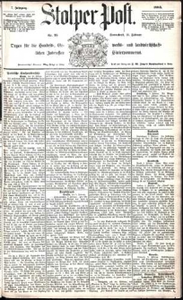 Stolper Post Nr. 35/1883