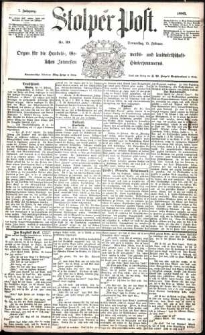Stolper Post Nr. 39/1883