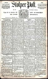 Stolper Post Nr. 45/1883