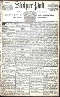 Stolper Post Nr. 49/1883