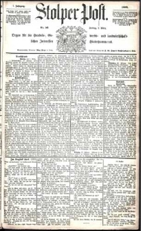Stolper Post Nr. 52/1883