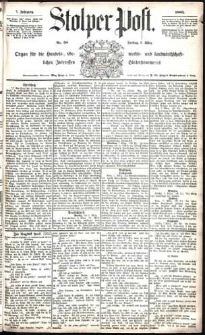 Stolper Post Nr. 58/1883