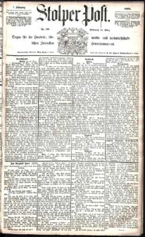 Stolper Post Nr. 62/1883