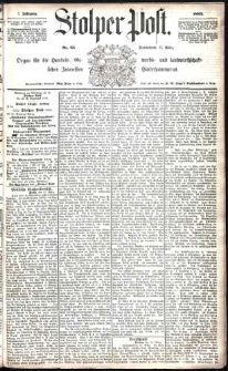 Stolper Post Nr. 65/1883