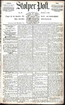 Stolper Post Nr. 68/1883