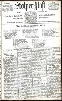 Stolper Post Nr. 69/1883